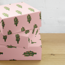 Load image into Gallery viewer, TT HOLIDAY CACTUS WRAPPING PAPER