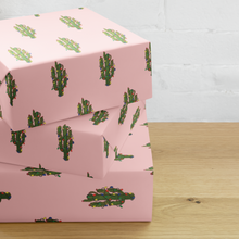 Load image into Gallery viewer, TT HOLIDAY CACTUS WRAPPING PAPER
